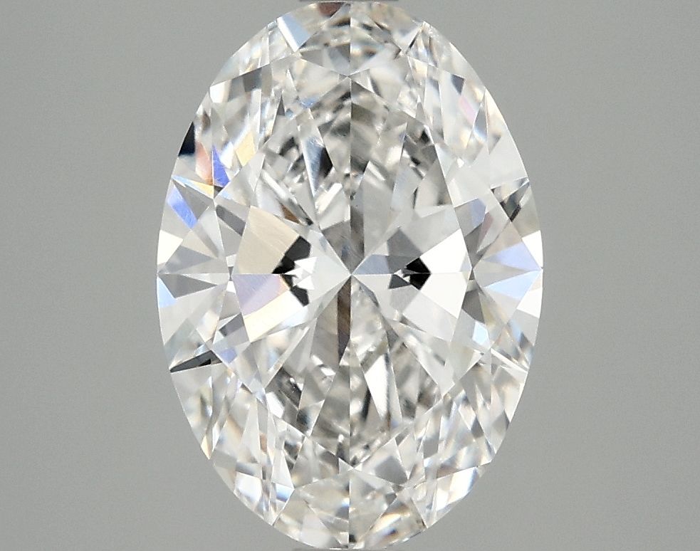 2.82 ct. oval Lab Grown Diamond front image