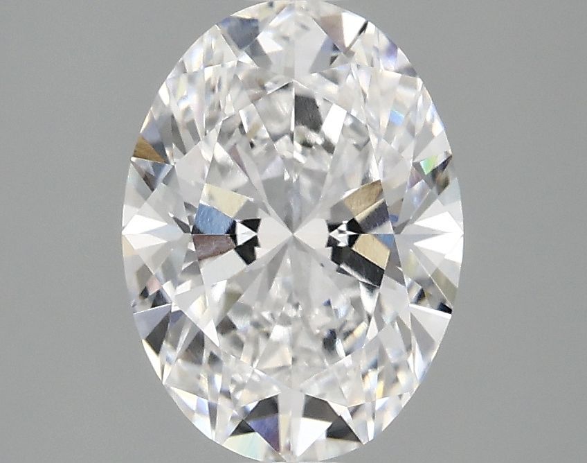 2.10 ct. oval Lab Grown Diamond front image