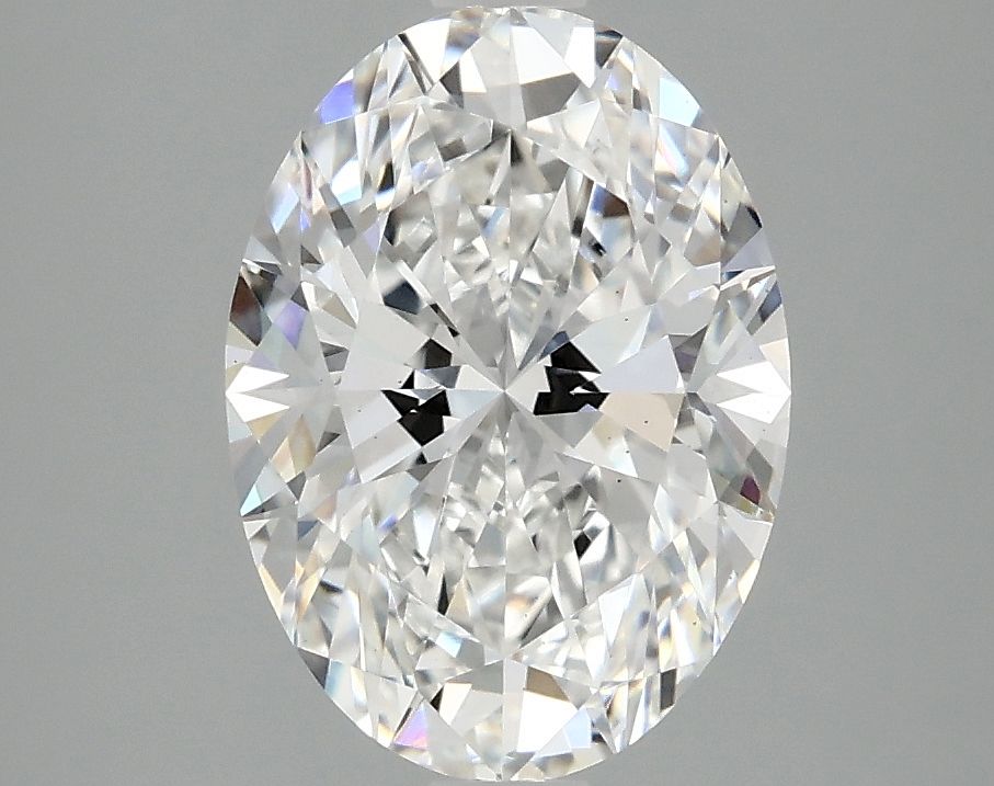 2.42 ct. oval Lab Grown Diamond front image