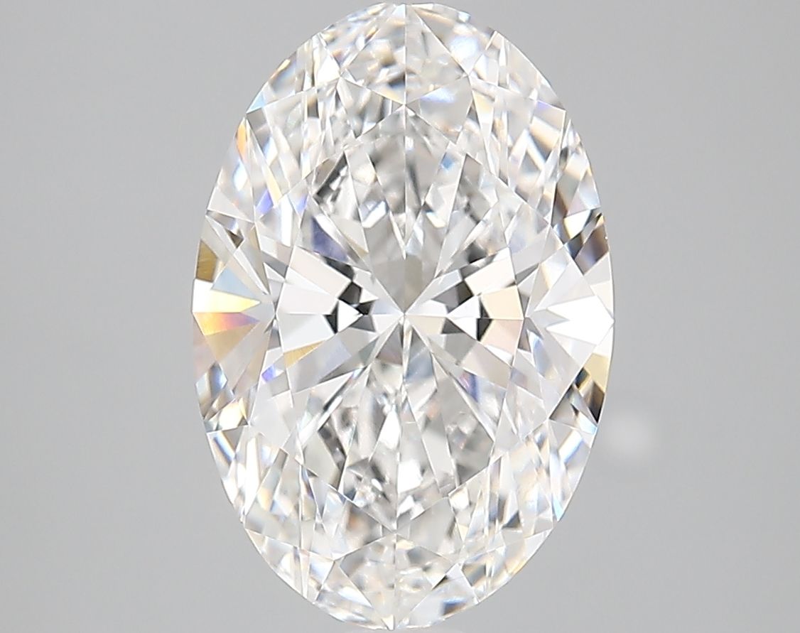 3.84 ct. oval Lab Grown Diamond front image