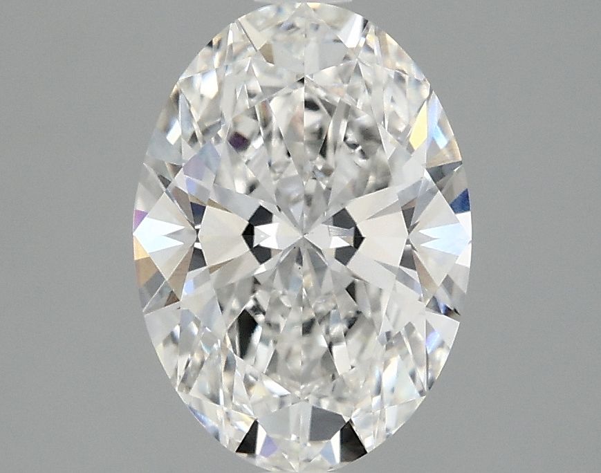 2.10 ct. oval Lab Grown Diamond front image