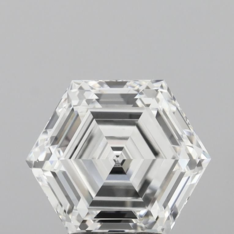 3.04 ct lab-grown Hexagonal Diamond
