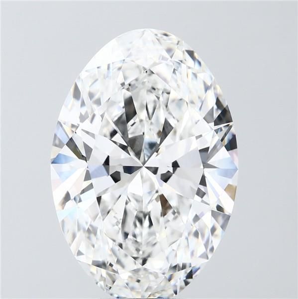 8.08 ct. oval Lab Grown Diamond front image