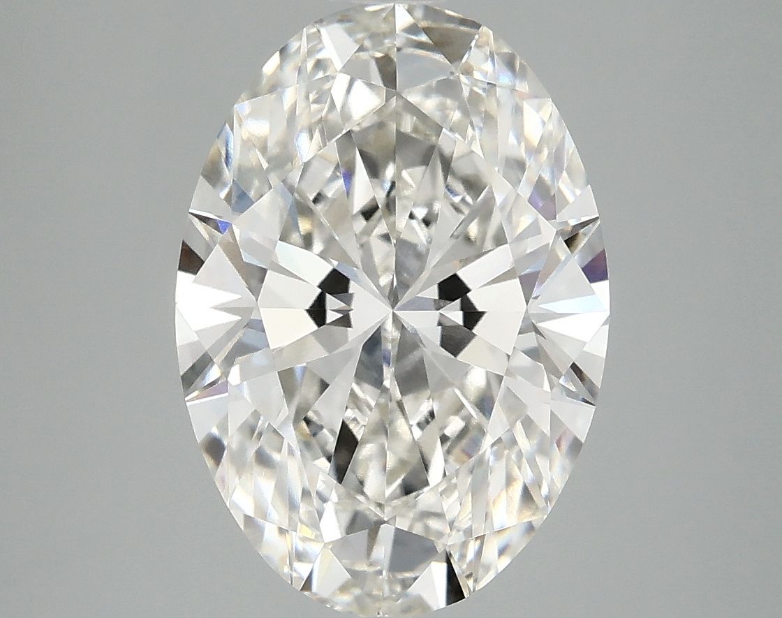 3.90 ct. oval Lab Grown Diamond front image