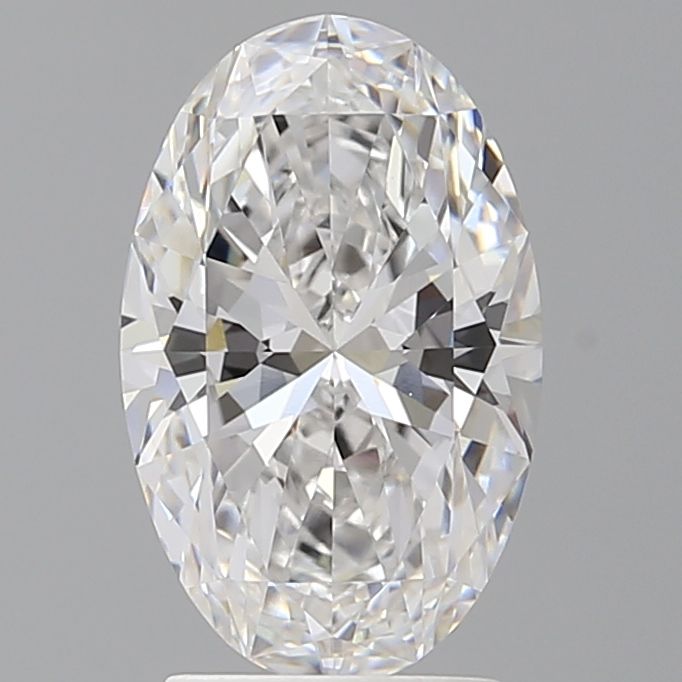 2.60 ct. oval Lab Grown Diamond front image