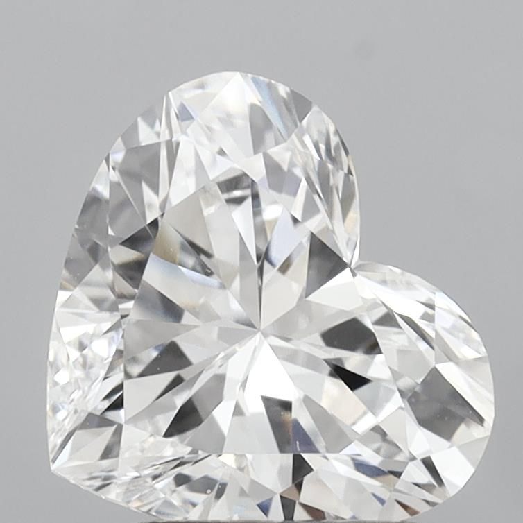 1.67 carat d VVS1 EX Cut IGI heart diamond