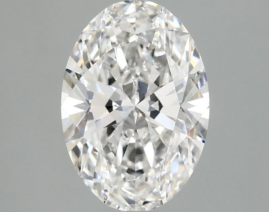 2.10 ct. oval Lab Grown Diamond front image