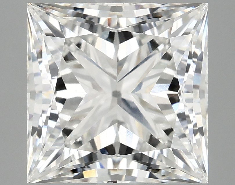 4.14 ct. princess Lab Grown Diamond front image