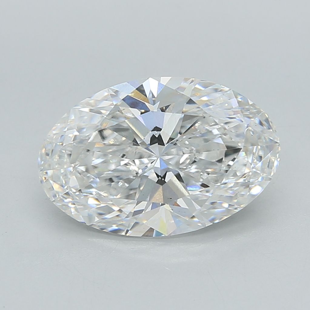 3.05 ct. oval Lab Grown Diamond front image