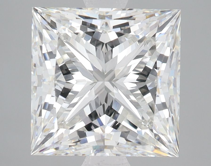 4.03 ct. princess Lab Grown Diamond front image