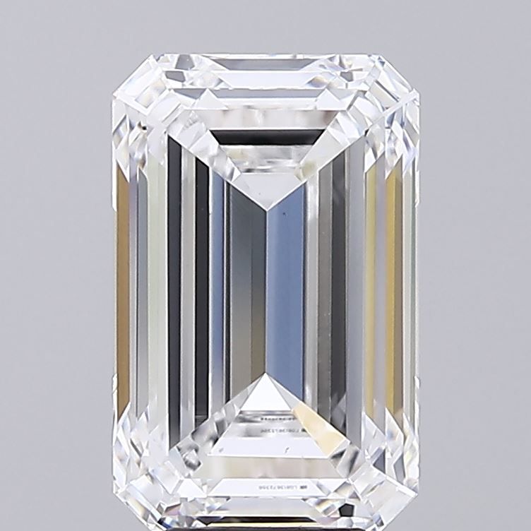 6.04 ct. emerald Lab Grown Diamond front image