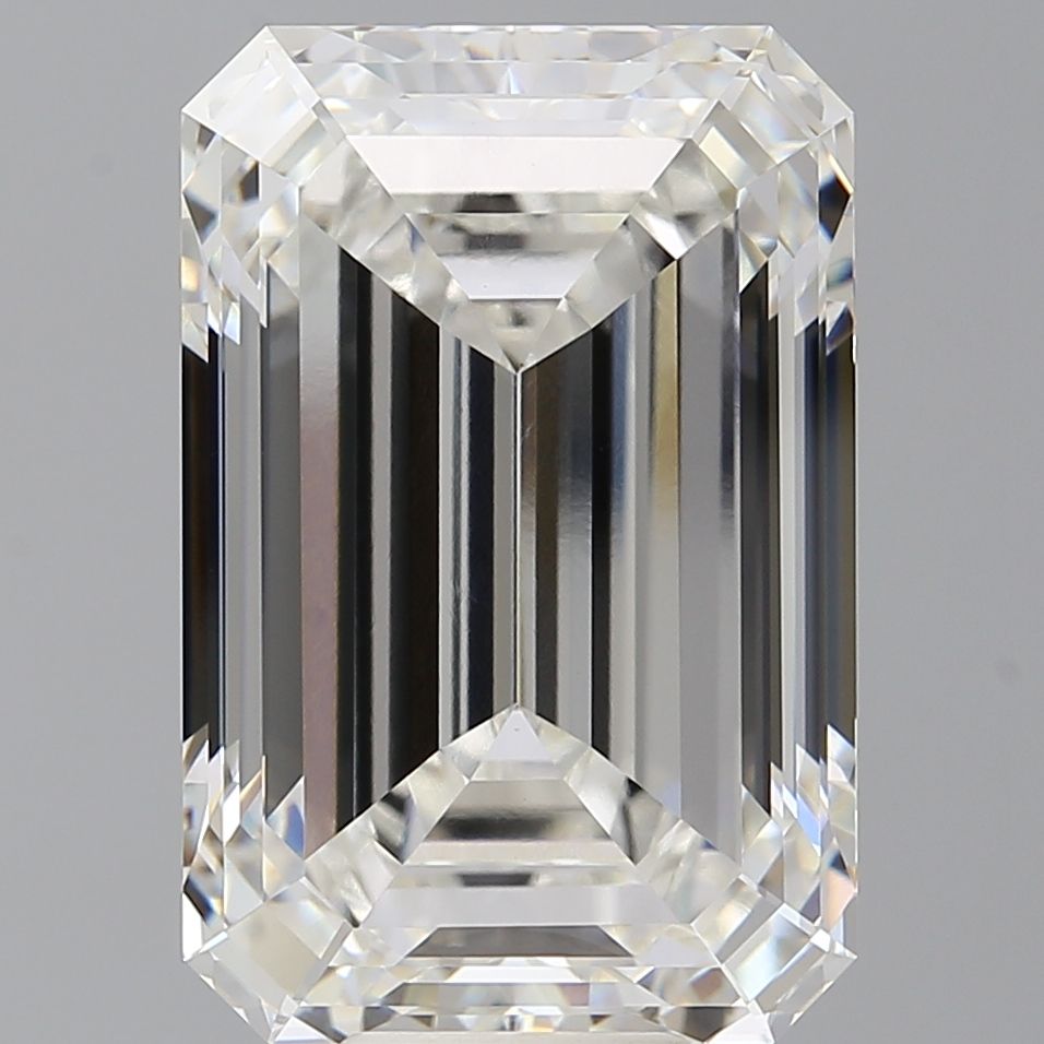 12.59 ct. emerald Lab Grown Diamond front image