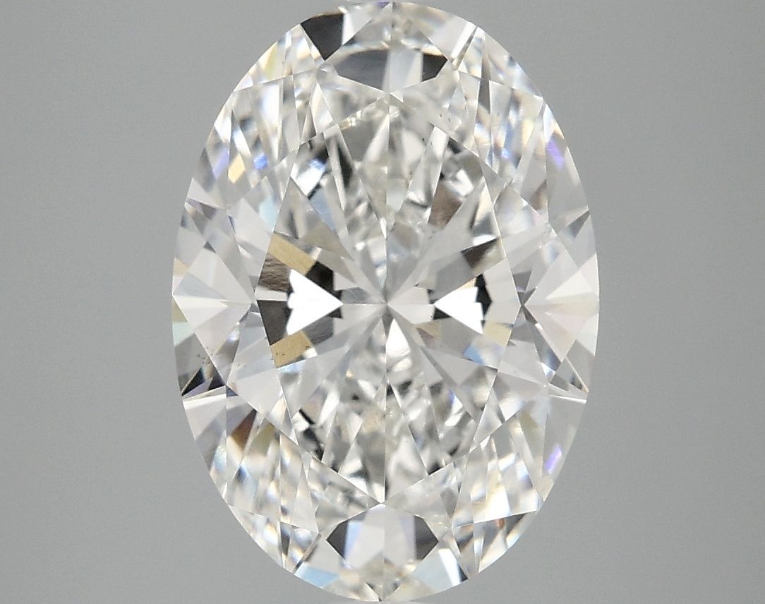 4.07 ct. oval Lab Grown Diamond front image