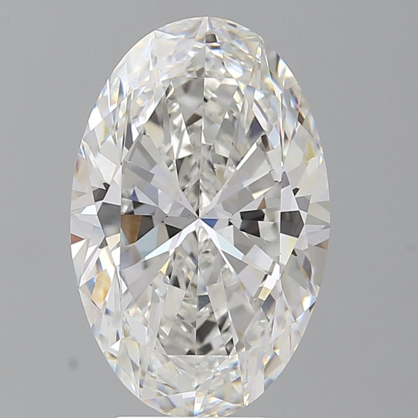 5.05 ct. oval Lab Grown Diamond front image