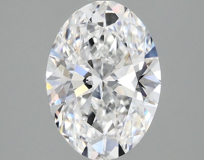 2.08 ct. oval Lab Grown Diamond front image