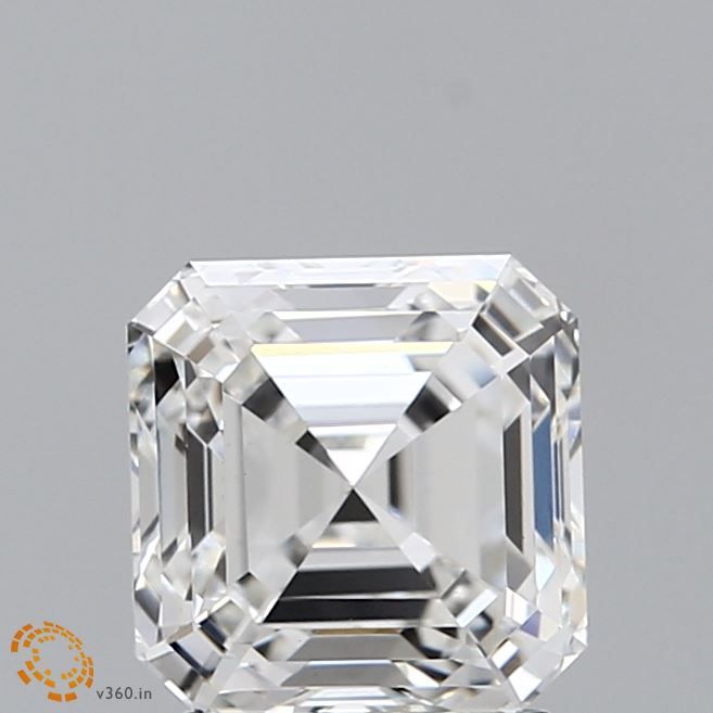 2.11 ct lab-grown Square emerald Diamond