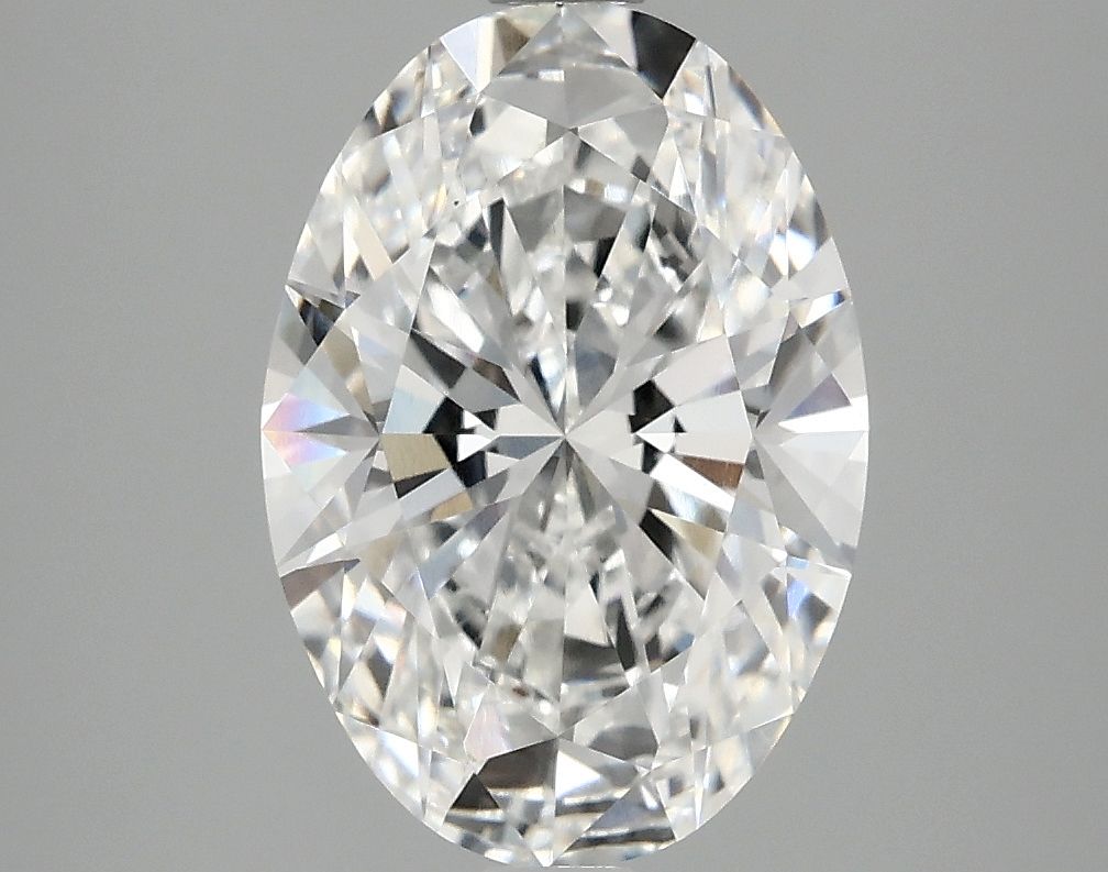2.87 ct. oval Lab Grown Diamond front image