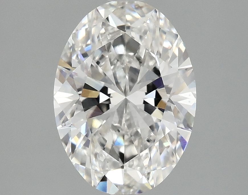 2.10 ct. oval Lab Grown Diamond front image