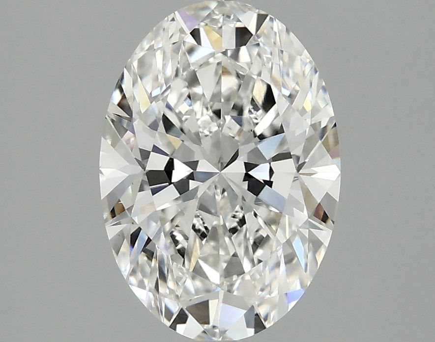 2.06 ct. oval Lab Grown Diamond front image