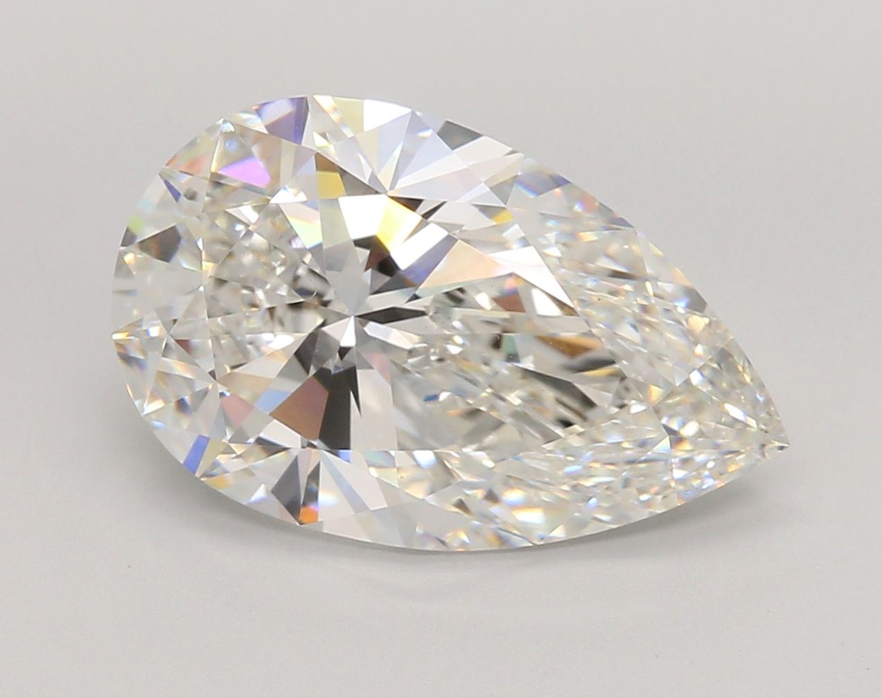 5.51 ct. pear Lab Grown Diamond front image