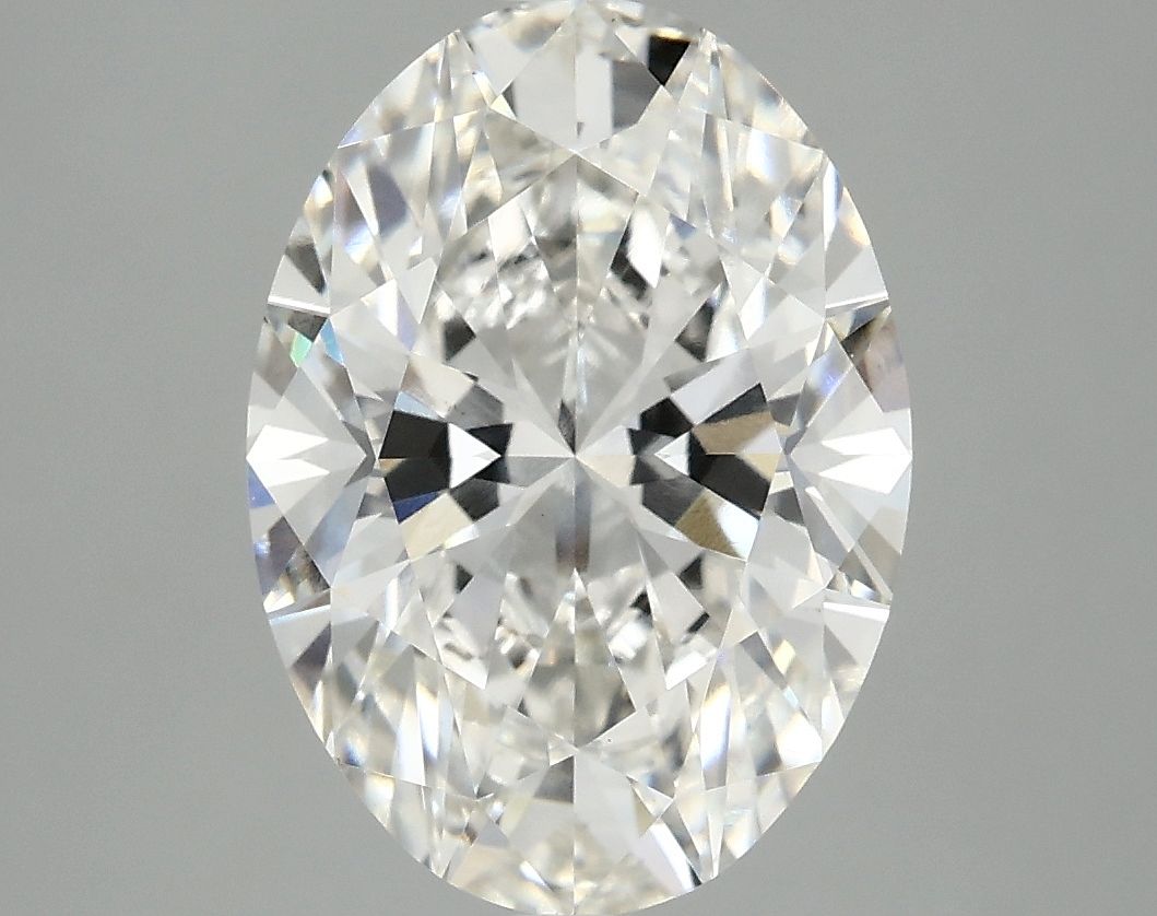 3.92 ct. oval Lab Grown Diamond front image