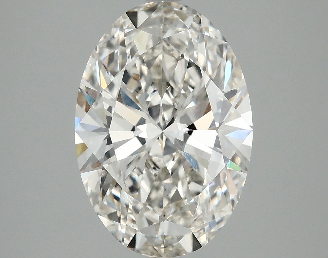 3.84 ct. oval Lab Grown Diamond front image