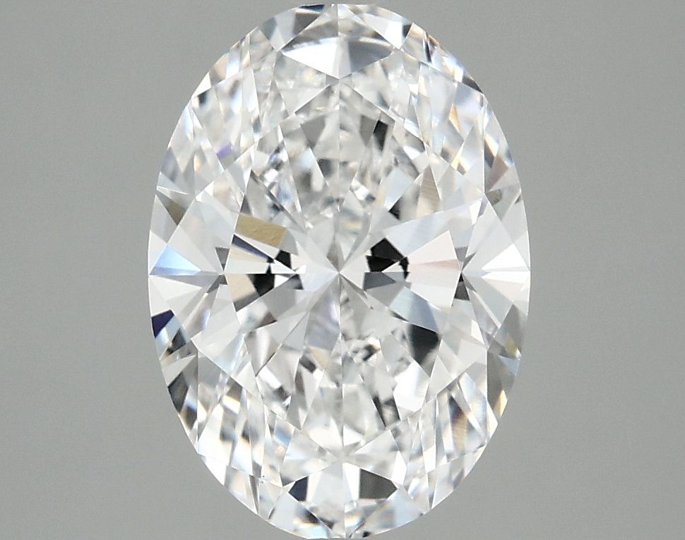 3.01 ct. oval Lab Grown Diamond front image