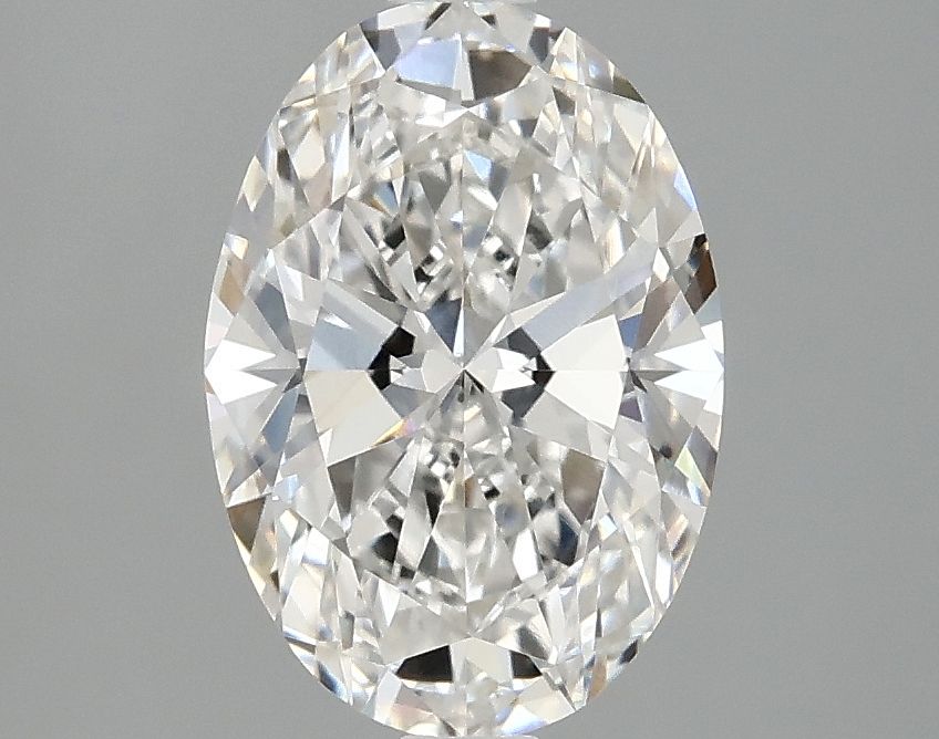 2.01 ct. oval Lab Grown Diamond front image