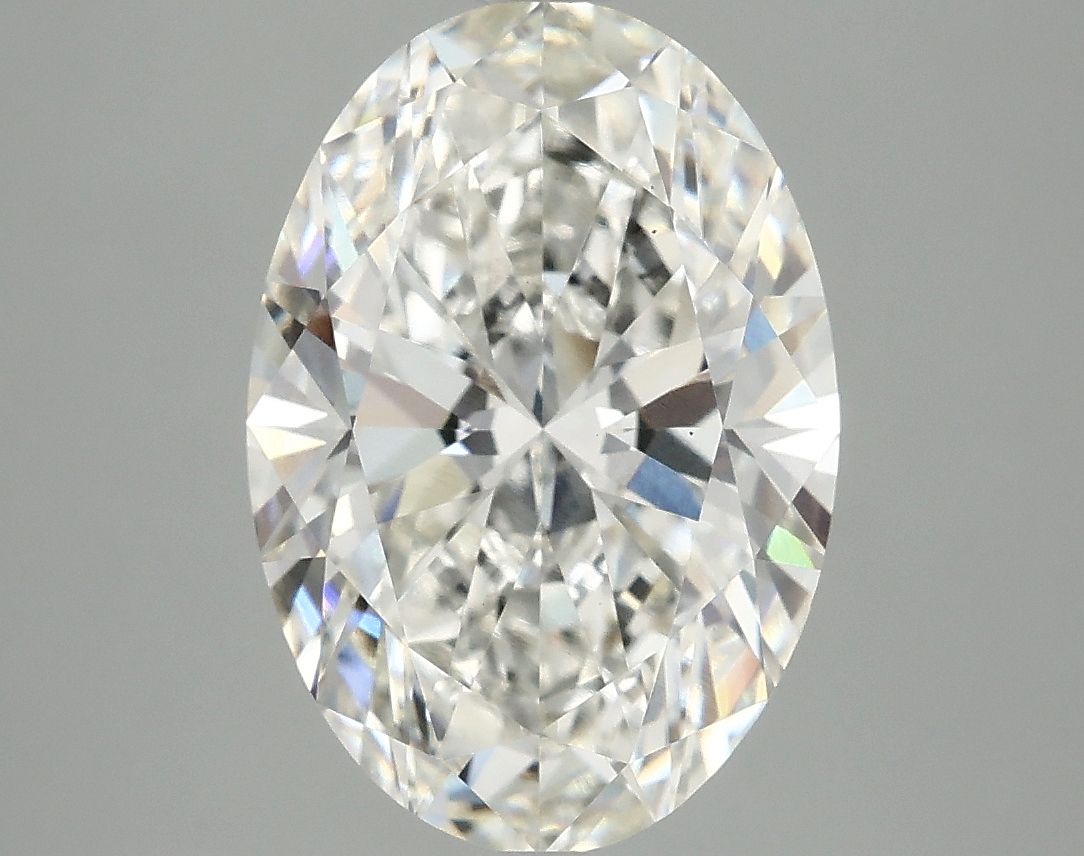 3.73 ct. oval Lab Grown Diamond front image