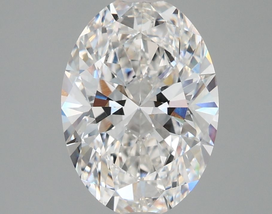 2.65 ct. oval Lab Grown Diamond front image