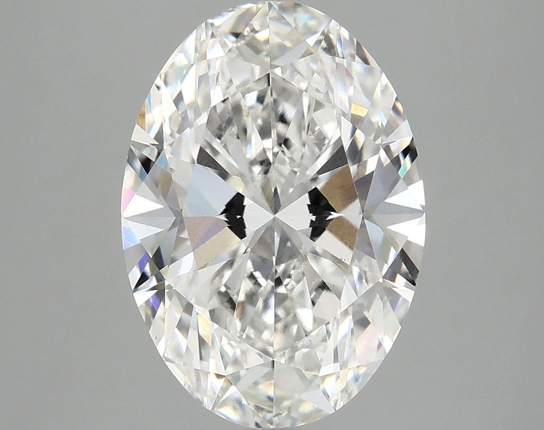 3.98 ct. oval Lab Grown Diamond front image