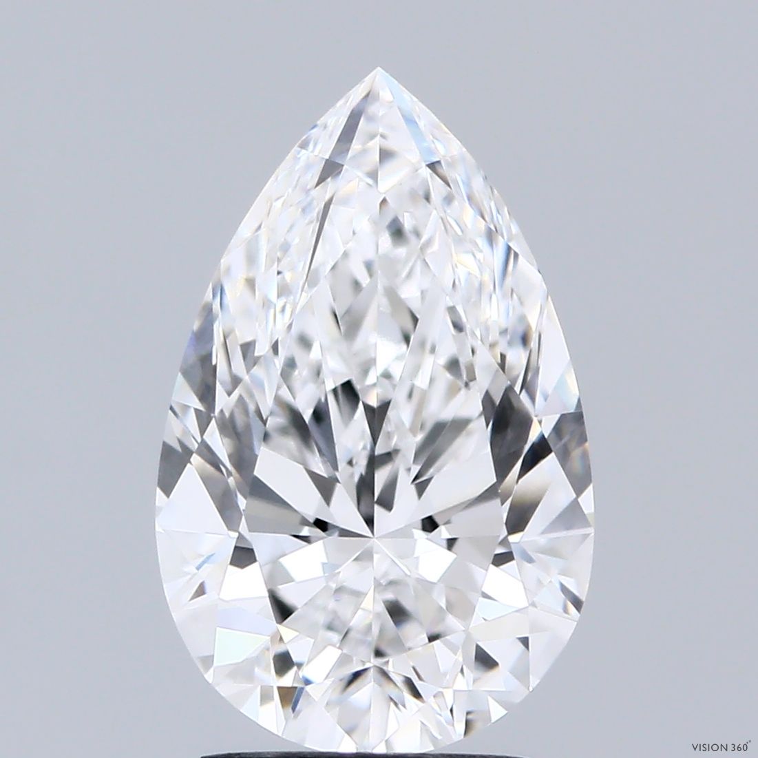 2.60 ct. pear Lab Grown Diamond front image