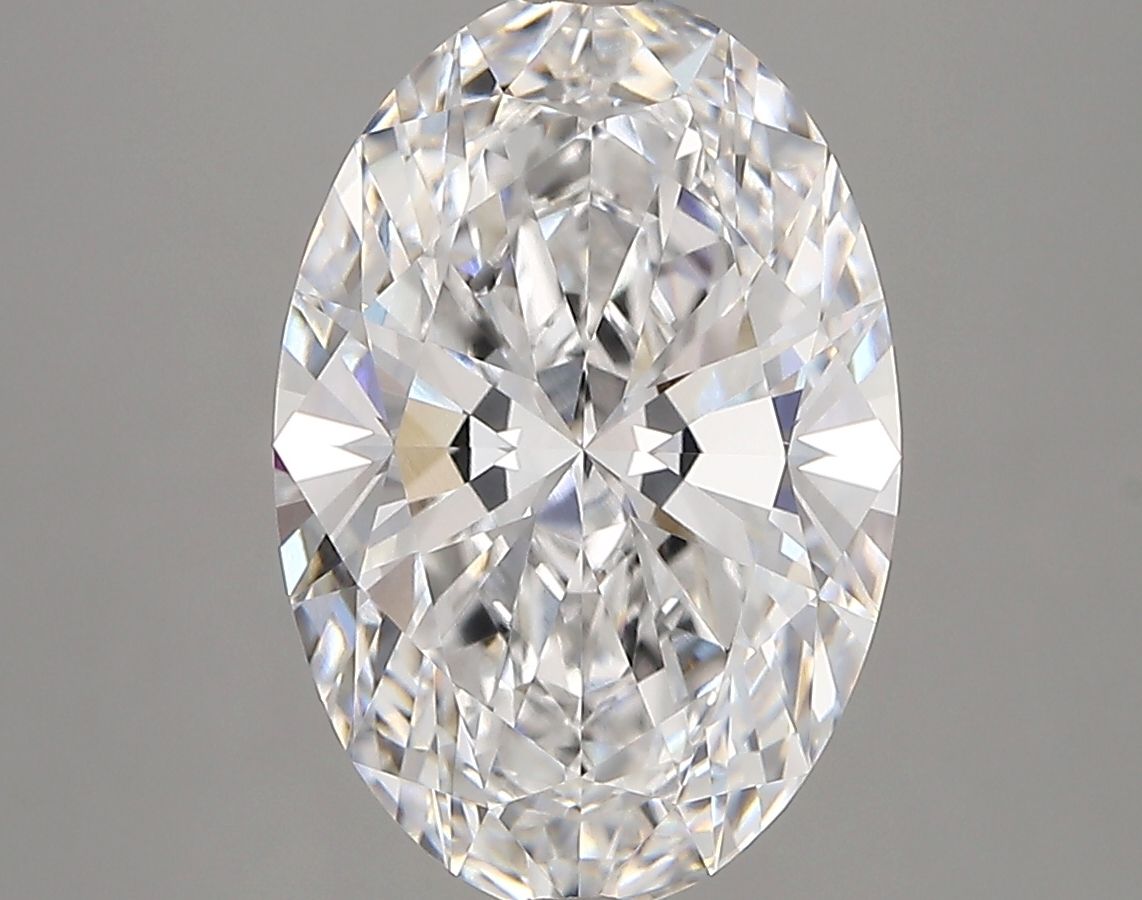 3.83 ct. oval Lab Grown Diamond front image