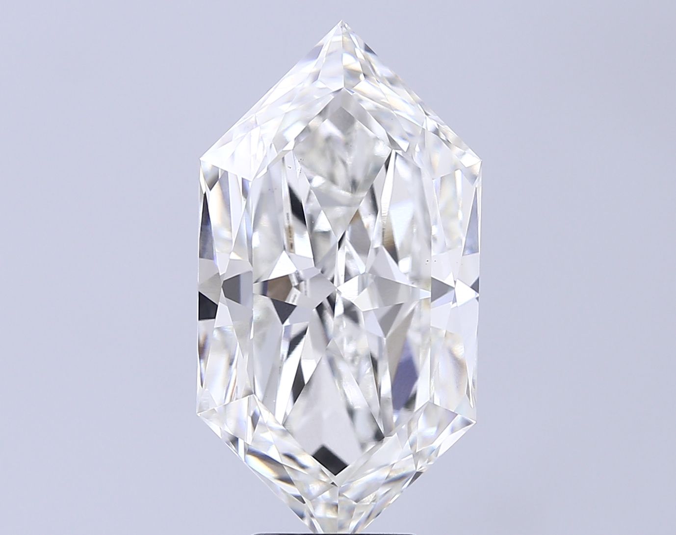 10.05 ct lab-grown Hexagonal Diamond
