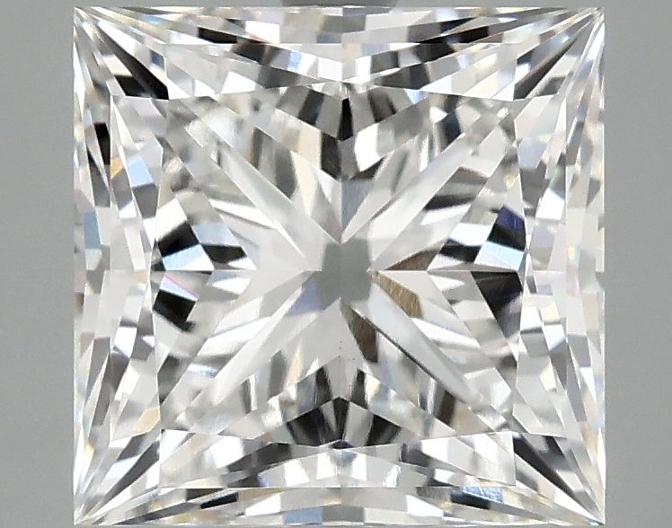 4.14 ct. princess Lab Grown Diamond front image