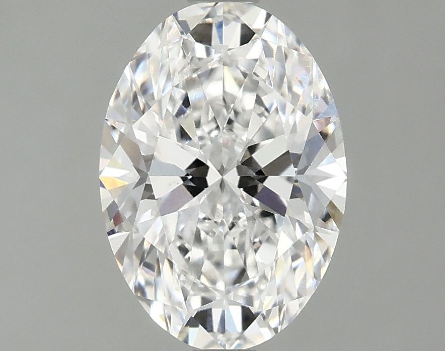 2.10 ct. oval Lab Grown Diamond front image