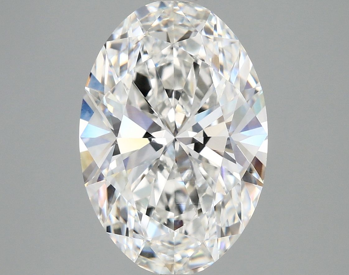 4.06 ct. oval Lab Grown Diamond front image