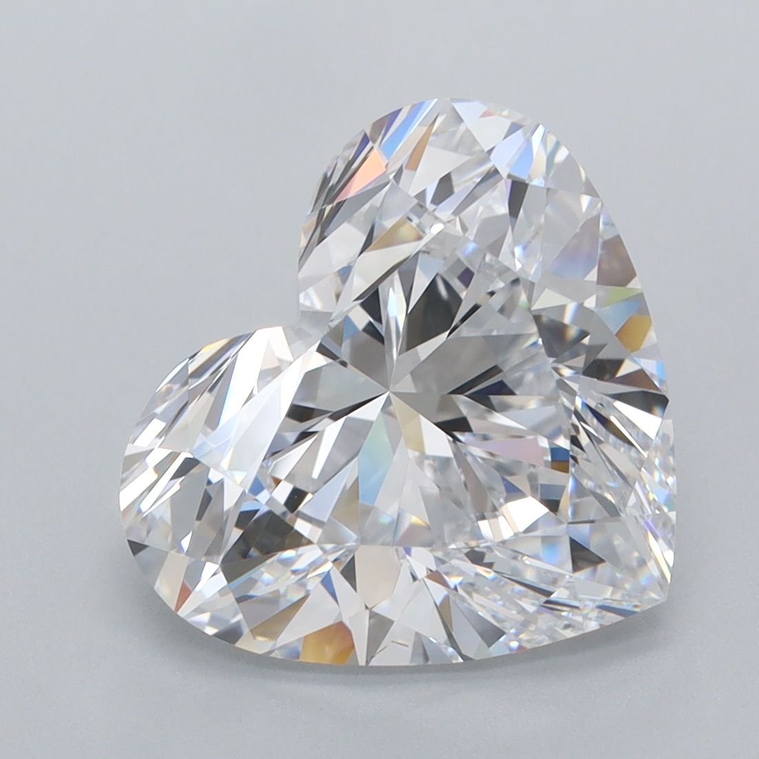 4.87 ct. heart Lab Grown Diamond front image