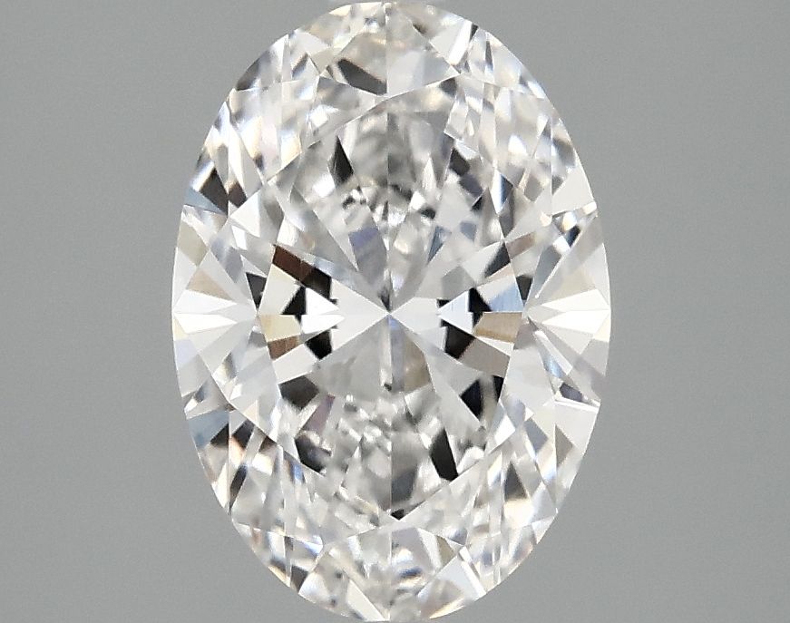 2.10 ct. oval Lab Grown Diamond front image