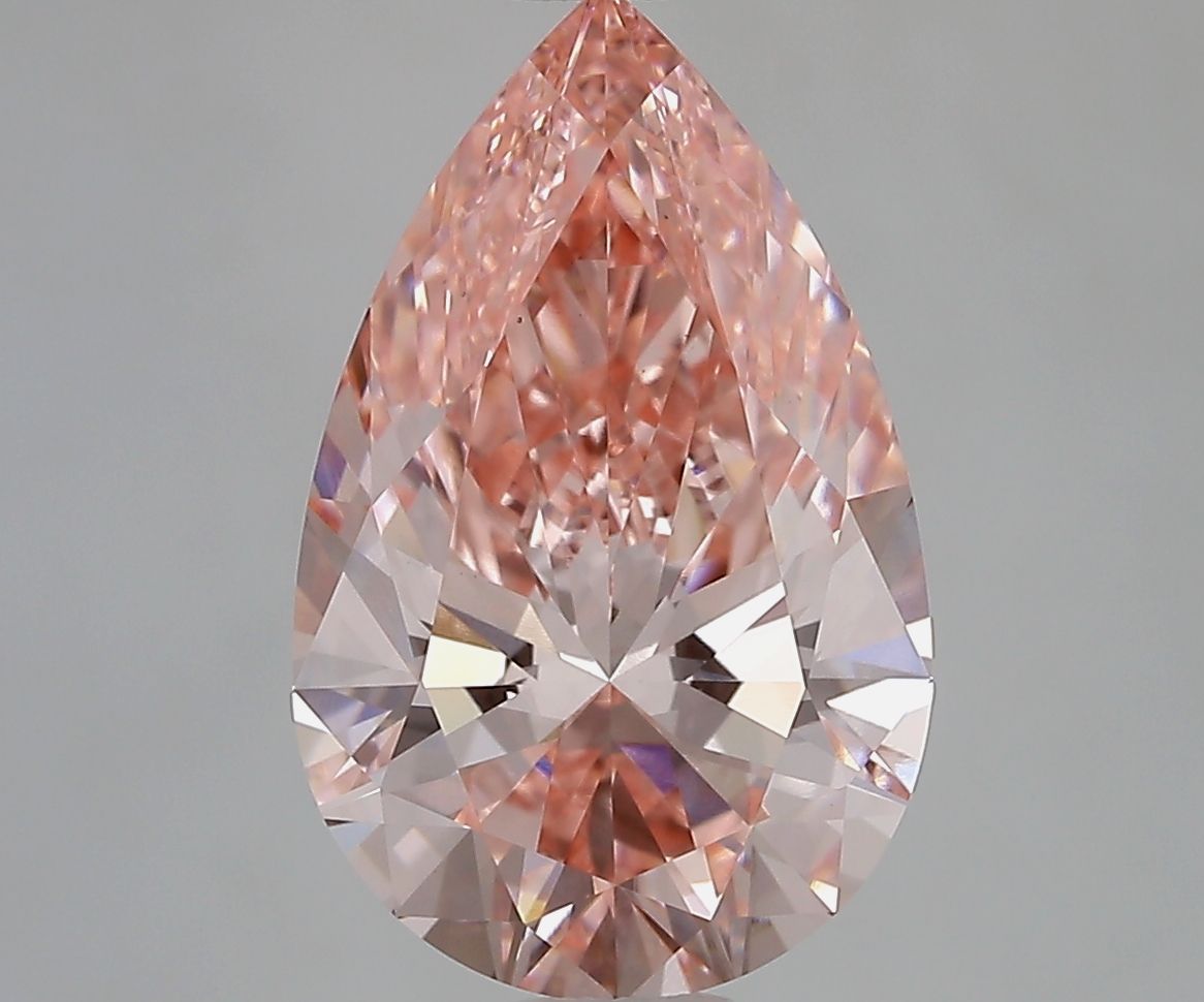 4.01 ct. pear Lab Grown Diamond front image