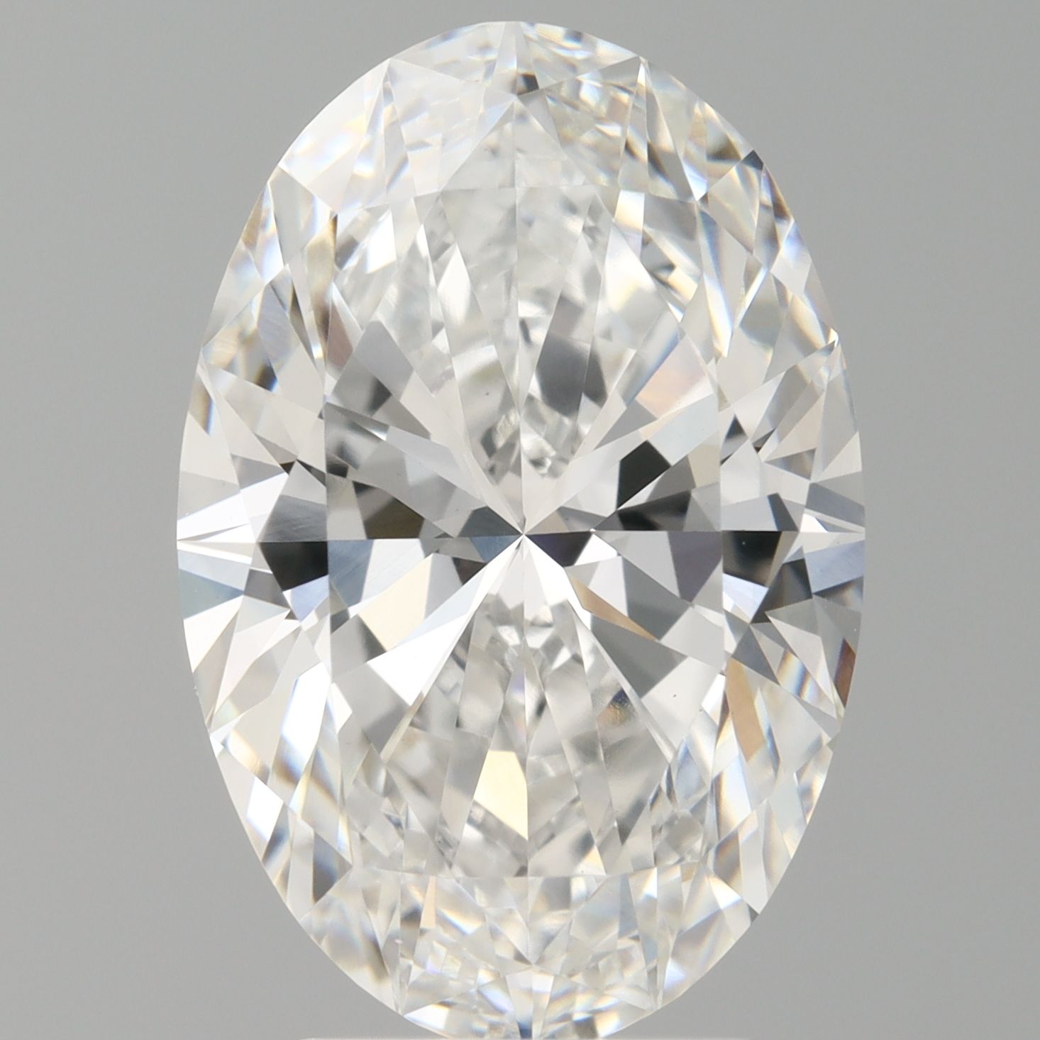 4.09 ct. oval Lab Grown Diamond front image