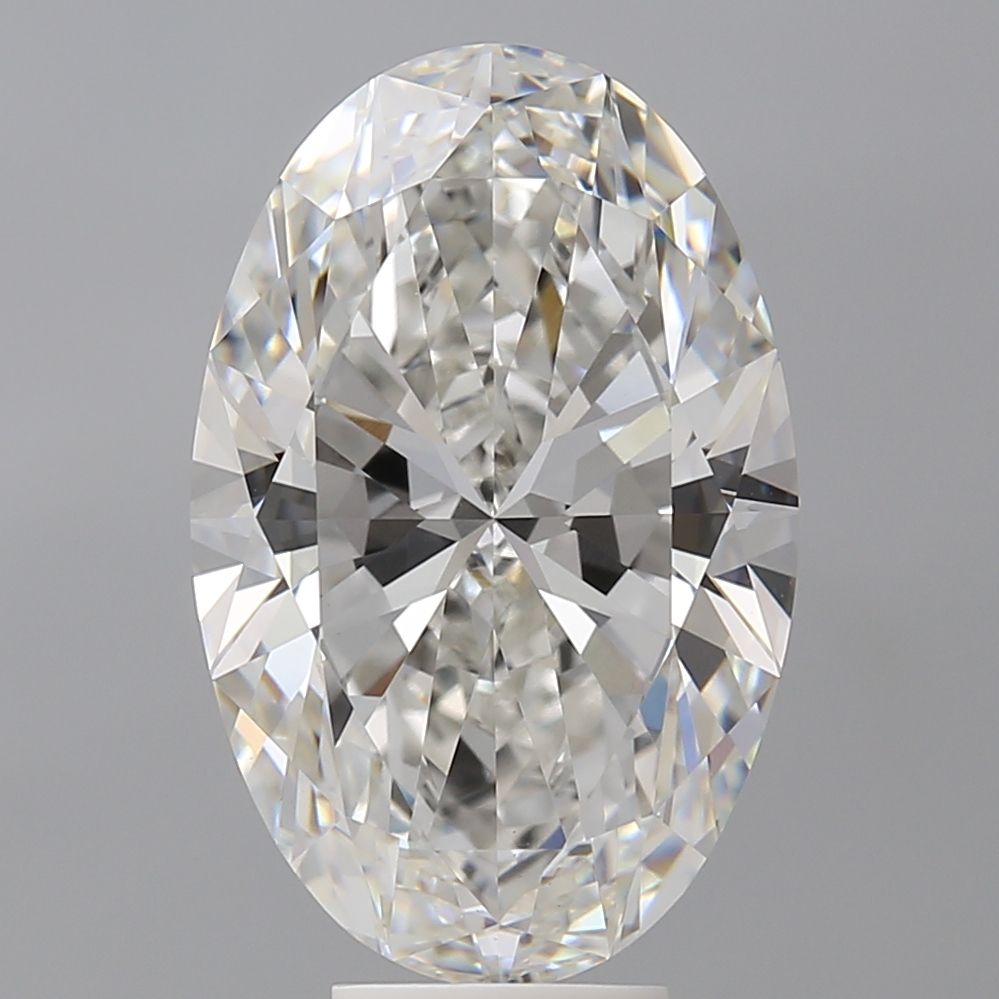 7.58 ct. oval Lab Grown Diamond front image