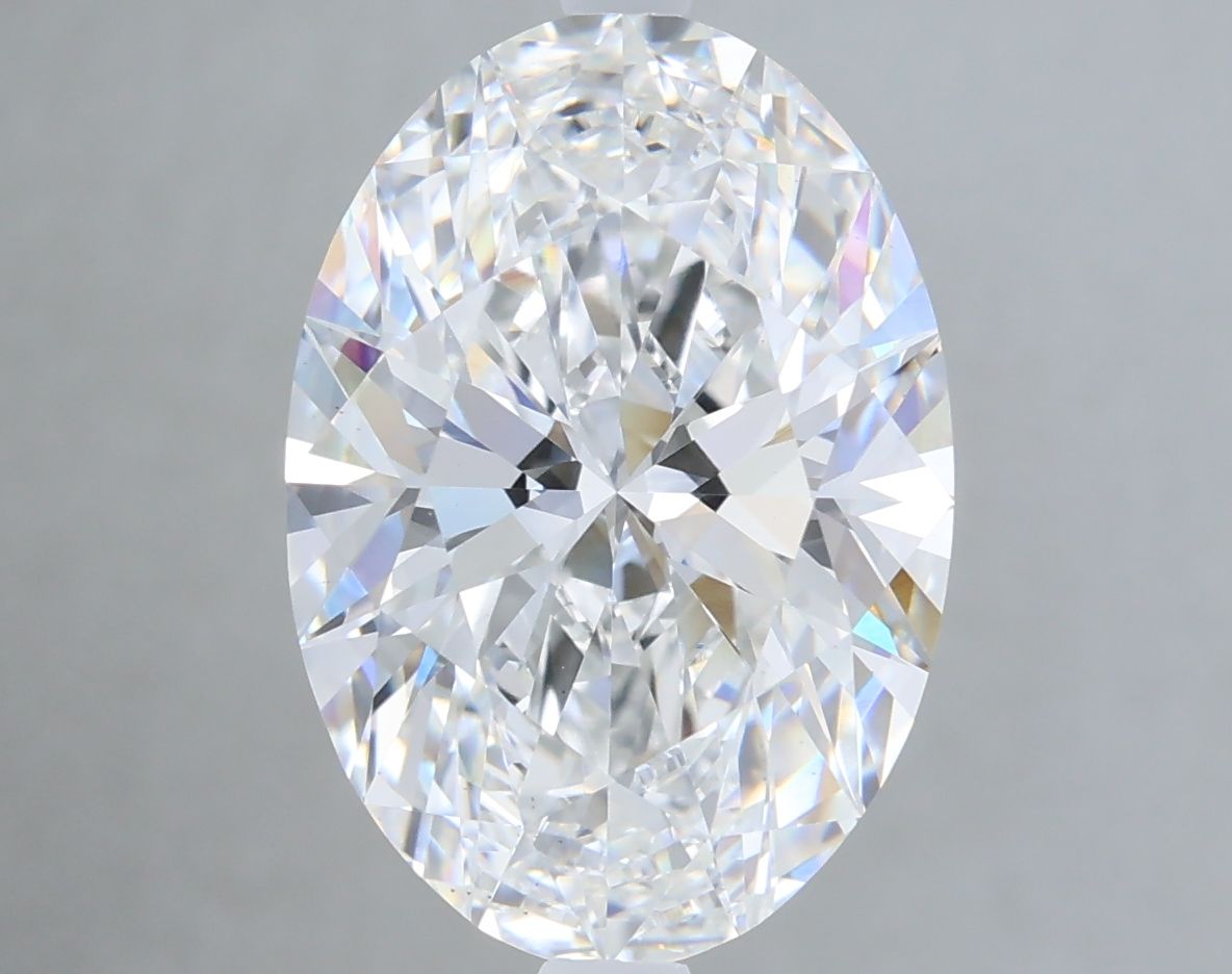 5.05 ct. oval Lab Grown Diamond front image