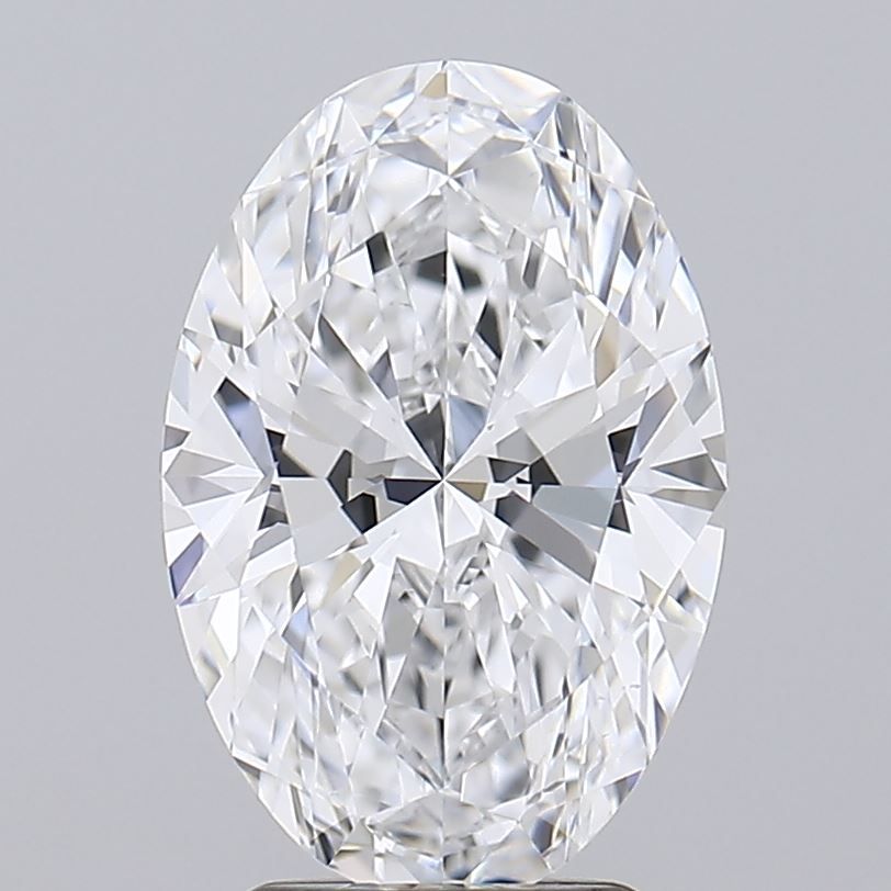3.25 ct. oval Lab Grown Diamond front image
