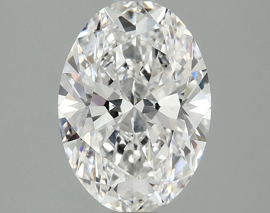 2.10 ct. oval Lab Grown Diamond front image