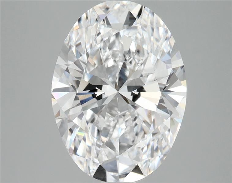 3.75 ct. oval Lab Grown Diamond front image