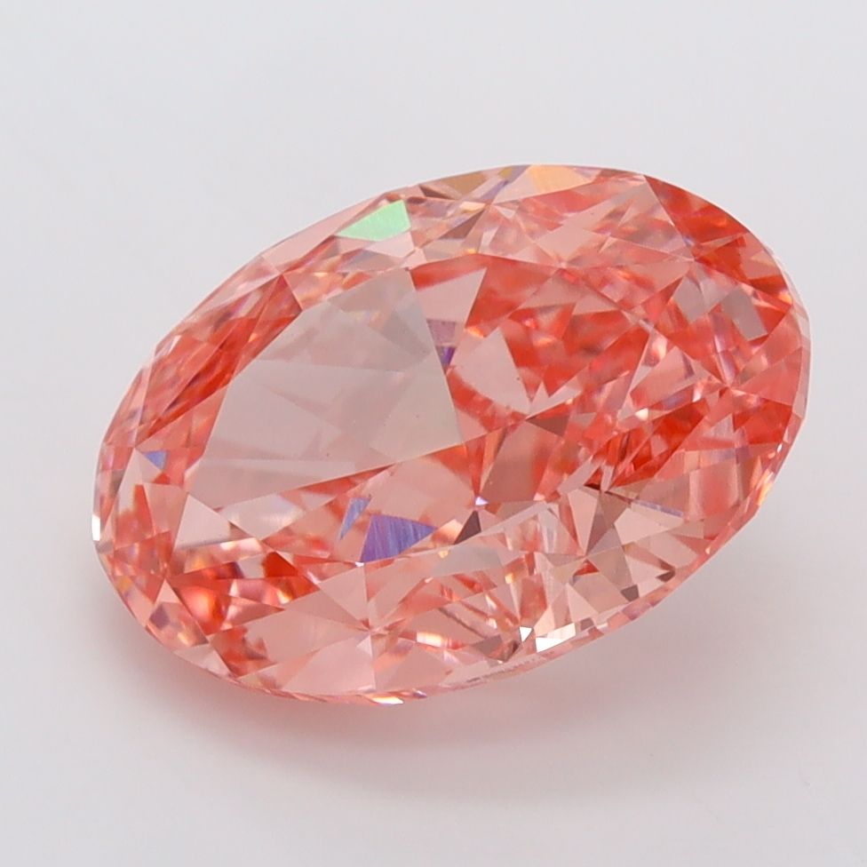 4.24 ct. oval Lab Grown Diamond front image