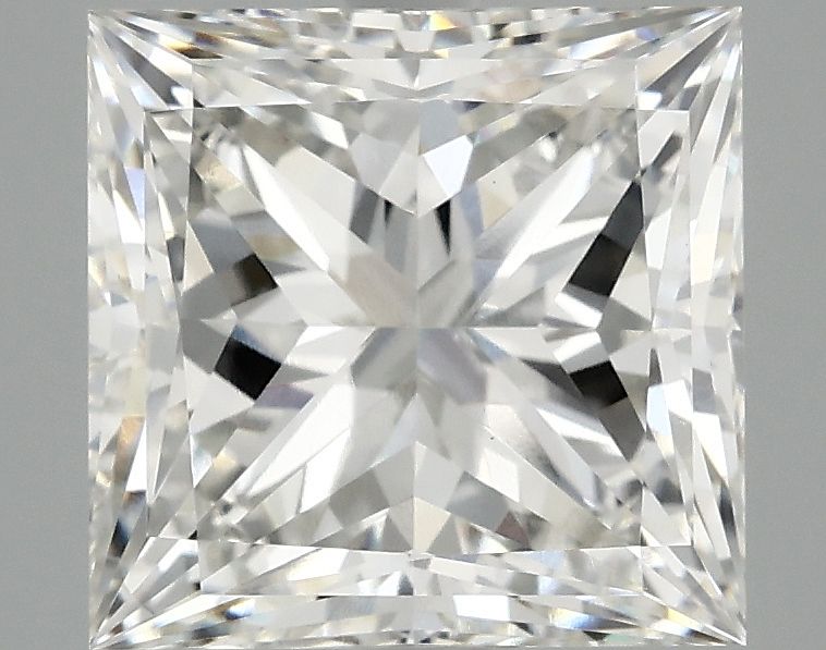 3.96 ct. princess Lab Grown Diamond front image