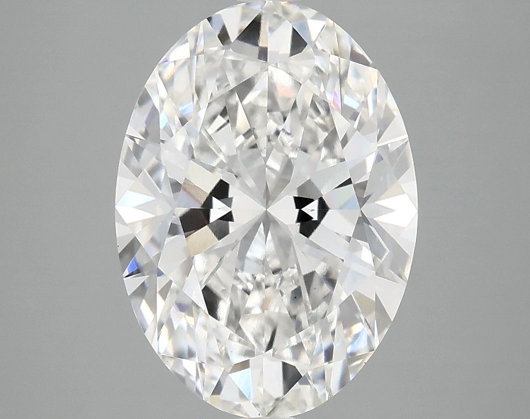 3.93 ct. oval Lab Grown Diamond front image
