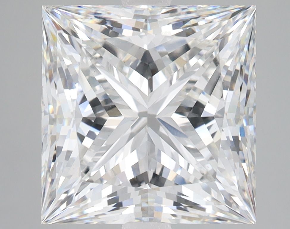 6.05 ct. princess Lab Grown Diamond front image